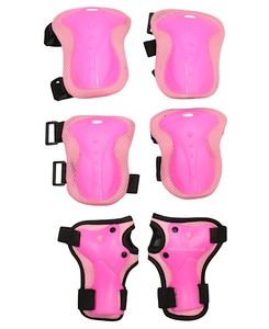 Комплект дитячого захисту, у сітці 530, рожевий