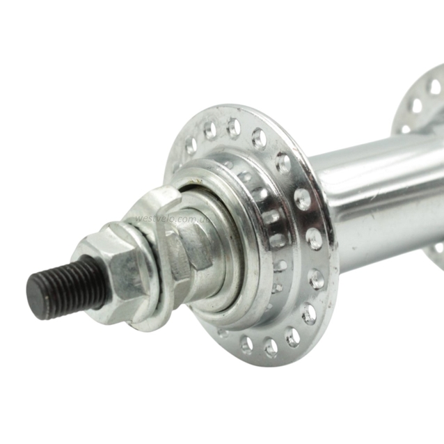 Втулка передня сталева вісь 8-ка. на 36 спиць фото westvelo.com