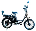 Електровелосипед 20 AL Corso «POWERFULL» PF-60595, алюміній, двигун 500W, акумулятор 48V13Ah літієвий чорний фото westvelo.com