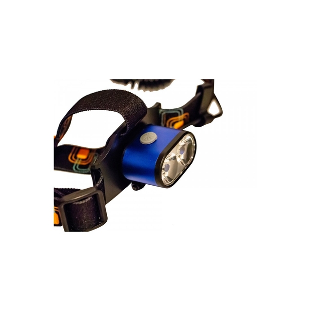 Ліхтар налобний usb (micro), 2 акумулятори 18650 3.7 V BL-2128-T6 фото westvelo.com