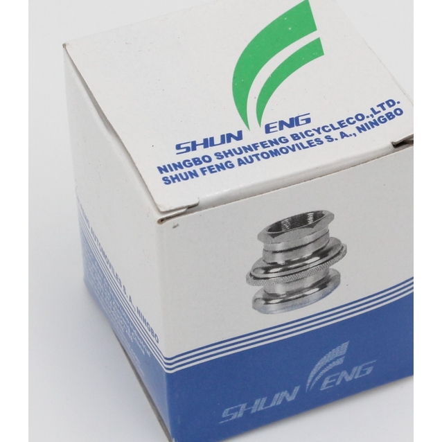 Рульовий набір для самоката різьбовий Ø28.6 нікель Ø чашки в раму 34 мм фото westvelo.com