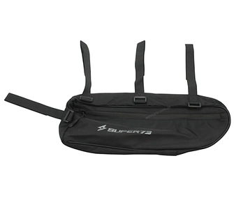Сумка на раму Super73 водовідштовхувальна, XXL, чорна
