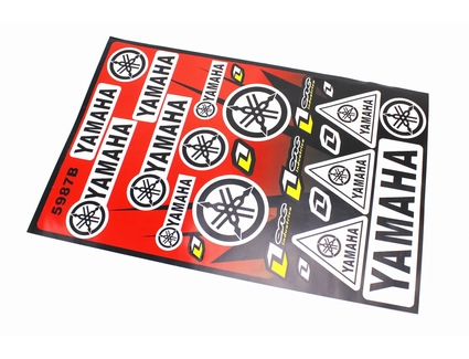 Наклейки "YAMAHA" 25 шт (43х28мм)