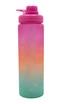 Фляга 800 ml Sport Life харч.пластик (ремінець, трубочка) мікс кольорів фото westvelo.com
