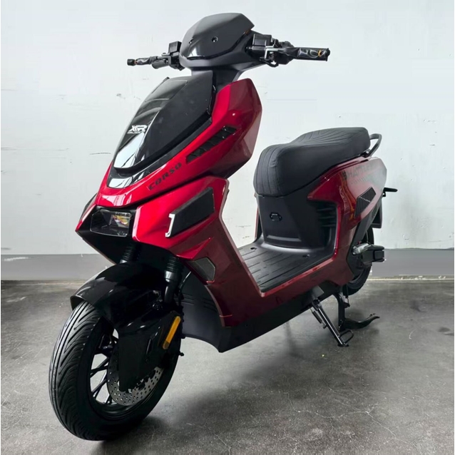 Електроскутер Corso «SHATTLEX» HT-394011, двигун 2500W, акумулятор 72V 40Ah літій-залізо-фосфатний, червоний, колеса 12" фото westvelo.com