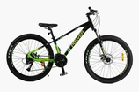 Велосипед 26 AL Corso «X-POWER» PW-79120 алюміній 13", (к-т SHIMANO) чорно-салатовий фото westvelo.com