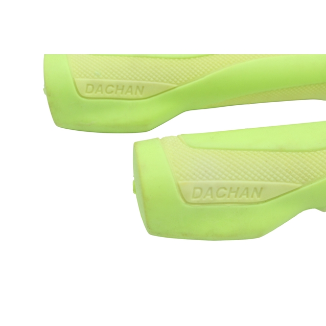 Гріпси ергономічні №G-217 "DACHAN", гумові салатові фото westvelo.com