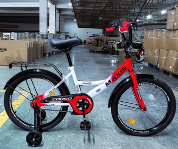 Дитячий велосипед 20 ST Corso «MAXIS» MX-89782 біло-червоний