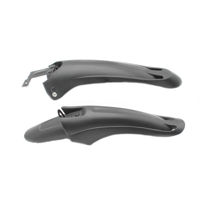 Крила 16-18 дитячі пластик TR F-19 чорні, з кріпленням на раму фото westvelo.com