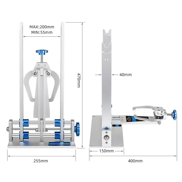 Професійний верстат для центрування коліс TOOPRE "Tl-2.2" фото westvelo.com