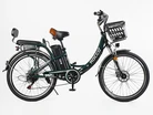 Електровелосипед 26 ST Corso «ROCCO» RC-26779 сталь, двигун 500W, акумулятор 48V20Ah літієвий, темно-зелений фото westvelo.com