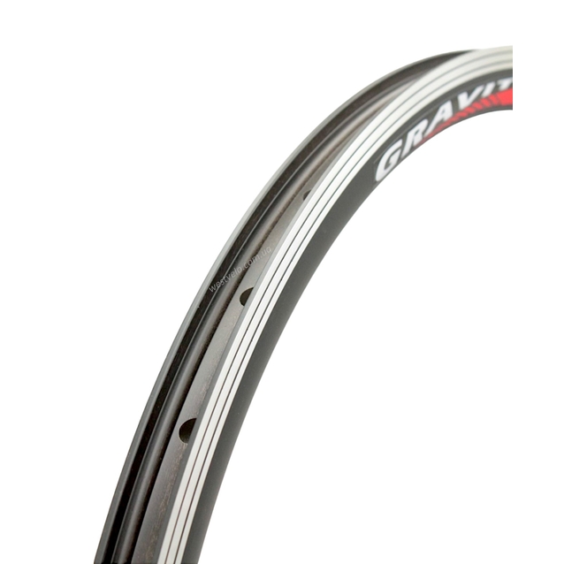 Обід 27.5 подвійний чорний круглий GRAVITY (14Gx36H) фото westvelo.com