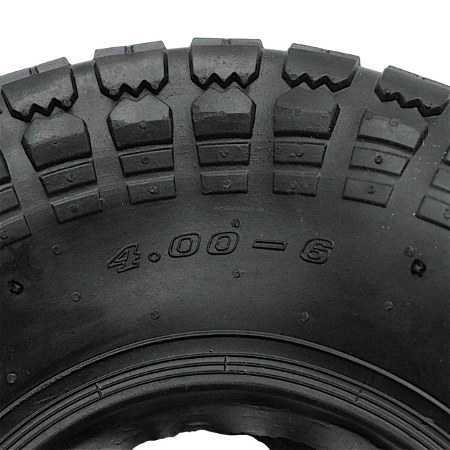 Покришка "6" 4.00-6 (4PR) + камера (тип 2) фото westvelo.com