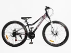 Велосипед 26 ST Corso «INTENSE» NT-26126 сталь 13", (к-т Saiguan) чорно-рожевий фото westvelo.com