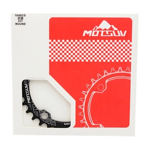 Зірка шатунів передня накладна AL MOTSUV чорна на 32Т