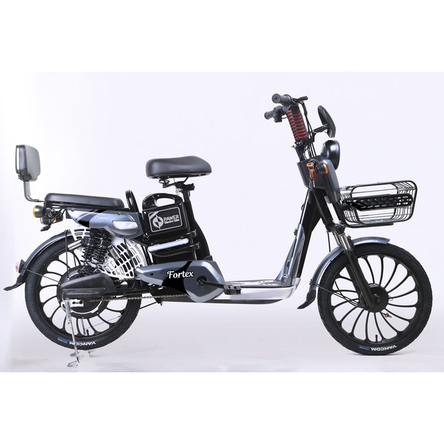 Електровелосипед 20 ST Corso «FORTEX» FR-7452-5 сталь, 500W, акум 48V20AH, сірий фото westvelo.com