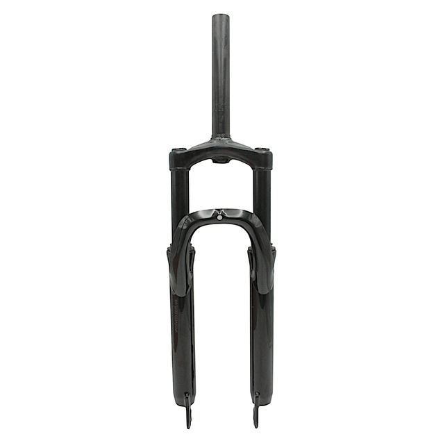 Вилка 24 аморт. безрізьб. Ø28.6mm disk L-190mm Weiyi (380) чорна глянцева фото westvelo.com