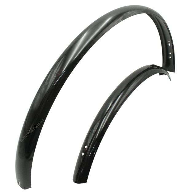 Крила 28 сталеві гнучкі чорні MG-03 фото westvelo.com