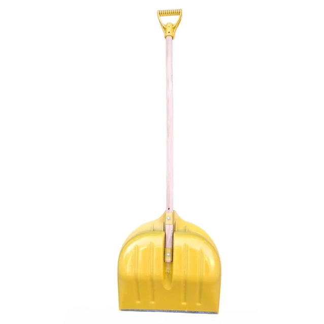 Лопата АВС велика 49×49.5 см жовта фото westvelo.com