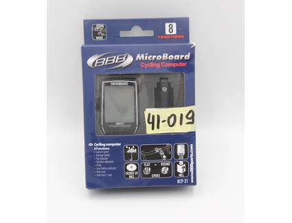 Велокомп'ютер BBB ВСР-21 "MicroBoard" чорний (8 functions)