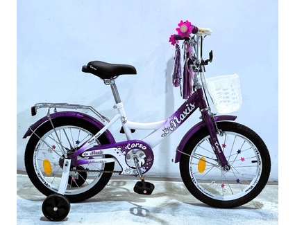 Дитячий велосипед 16 ST Corso «MAXIS» MX-65213 біло-фіолетовий