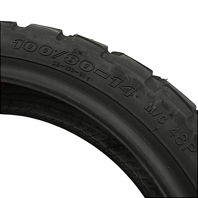 Покришка "14" 100/80-14 Б/К SWALLOW Індонезія SB-150 TL фото westvelo.com