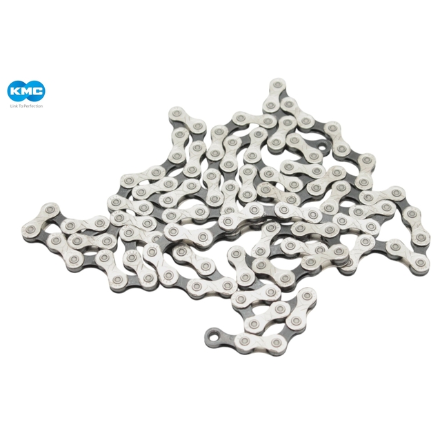 Ланцюг спорт 11 передач KMC Х11 сірий (1/2x11/128x118L) + замок фото westvelo.com