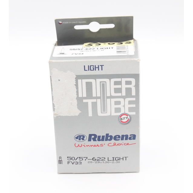 Камера 28-29 presta FV 33mm RUBENA (1.90-2.30) (50/57-622) фото westvelo.com