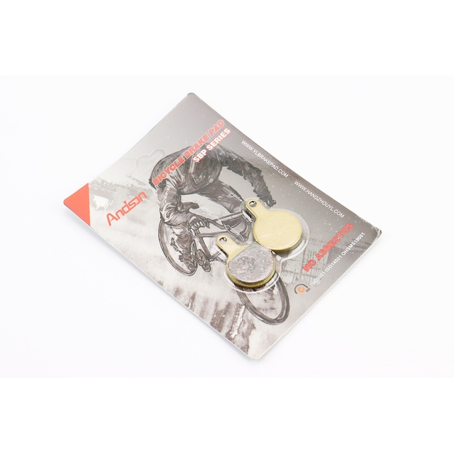 Колодки гальмівні дискові № 12 ANDSON (YL-1022) жовті (Tektro IOX,2011) фото westvelo.com