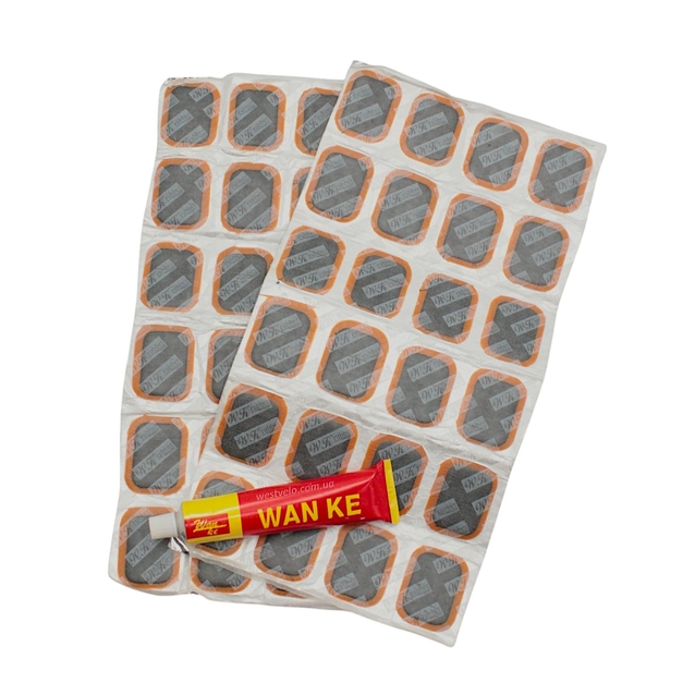 Латки + клей RS 48 овальні THE REPAIRER (німецька технологія) фото westvelo.com