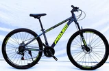 Велосипед 27.5 AL Corso «PROJECT» C-27922 алюміній 15", (к-т SunRun) графітово-жовтий фото westvelo.com