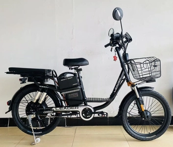 Електровелосипед 22 ST Corso «LEADER» LN-22089 сталь, двигун 1000W, акумулятор 60V26Ah літієвий, темно-сірий