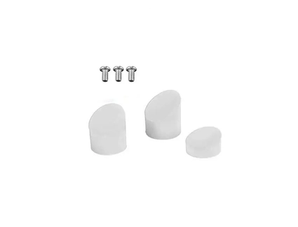 Заглушки заднього крила з гвинтами, для електросамоката, білі (Xiaomi M365)