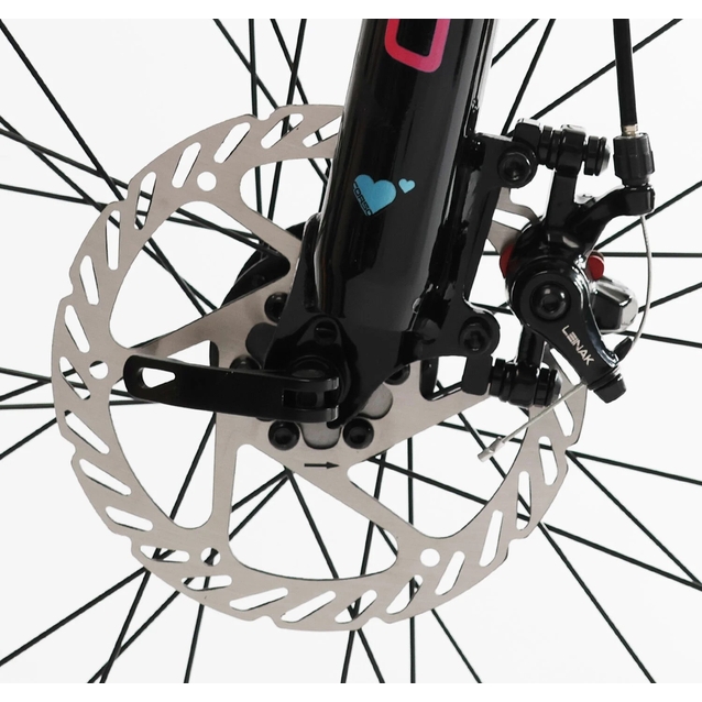 Велосипед 27.5 ST Corso «AMBER» MB-54811 сталь 15", (к-т SHIMANO) синьо-рожевий фото westvelo.com