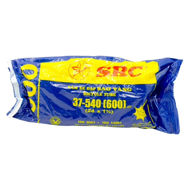 Камера 24-1 3/8 короткий ніпель AV 35mm  SRC (37-540) (салют) В'єтнам фото westvelo.com