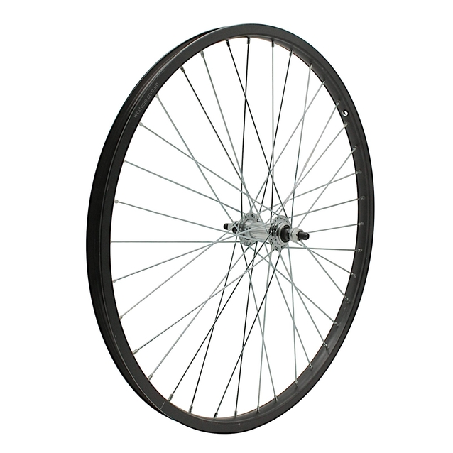 Колесо 24 перед, обід AL 1-ний чорний, втулка М на віночках фото westvelo.com