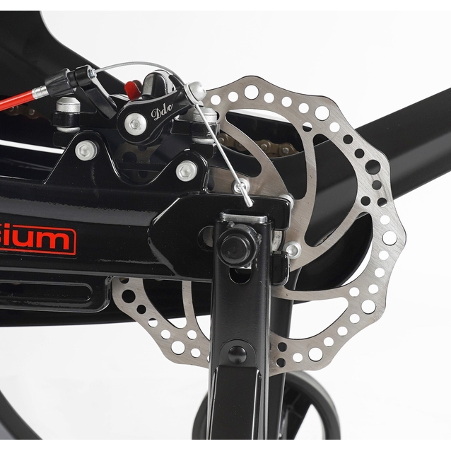 Дитячий велосипед 20 MG Corso «REVOLT» MG-20507 магнієва рама, чорно-червоний фото westvelo.com