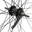 Колесо 28-29 зад, обід 2-ний чорний, втулка. Falcon (чорна) + к-т, чорна спиця (Guan Gin) фото westvelo.com