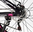 Велосипед 26 AL Corso «MERCURY» MR-26852 алюміній 13", (к-т SHIMANO) чорно-рожевий фото westvelo.com
