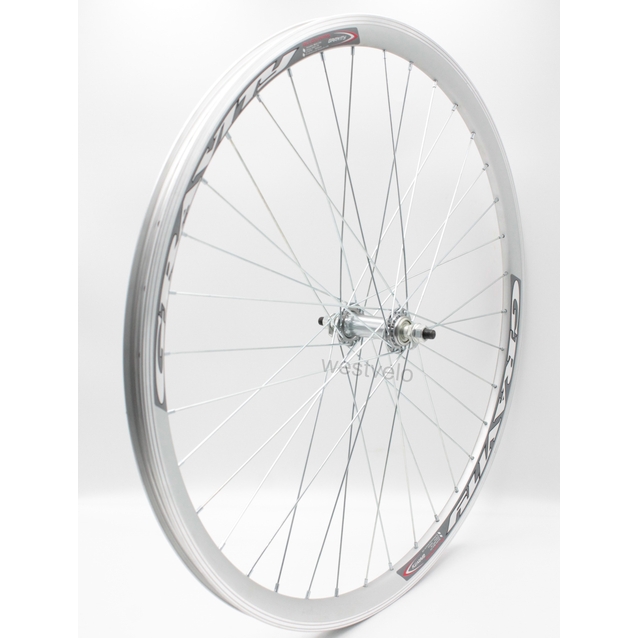 Колесо 27,5 перед, обід 2-ний сірий, втулка М на віночках фото westvelo.com