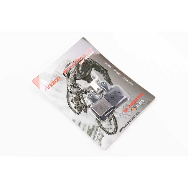 Колодки гальмівні дискові № 31 ANDSON (YL-1040) чорні фото westvelo.com