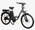 Електровелосипед 26 AL Corso «MISTRAL» MS-26219 алюміній, двигун 600W, акумулятор 48V 20Ah, чорний фото westvelo.com