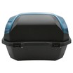 Кофр (багажник) для мотоцикла задній ROBIK 48 (390х390х290) 48L "JSBM" глянцевий, світло-блакитний фото westvelo.com