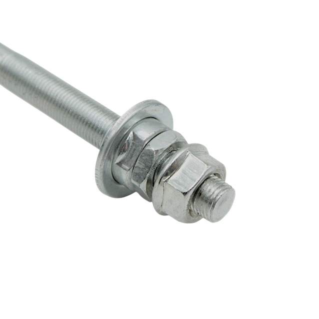 Вісь задньої втулки мтв нікель з нікельними конусами "DS" Ø9,3мм L-190мм фото westvelo.com