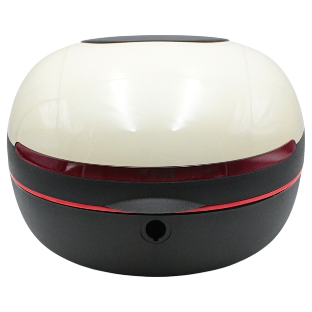 Кофр (багажник) для мотоцикла задній LIPAI (HP011) (390х320х270) 32L айворі глянець, з катафотом фото westvelo.com