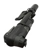 Насос вело з манометром + кріплення INFLATOR М21В-04, пластиковий, чорний (AV/FV) (MAX 120 PSI) фото westvelo.com