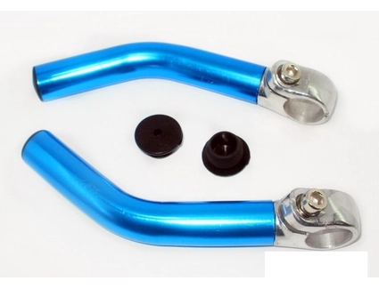 Роги руля алюміній сині