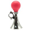 Сигнал-клаксон дитячий пластик червоний-нікель фото westvelo.com