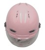 Мото шолом, відкритий (S-M) "DAVID" D316, рожевий глянцевий (ABS) фото westvelo.com