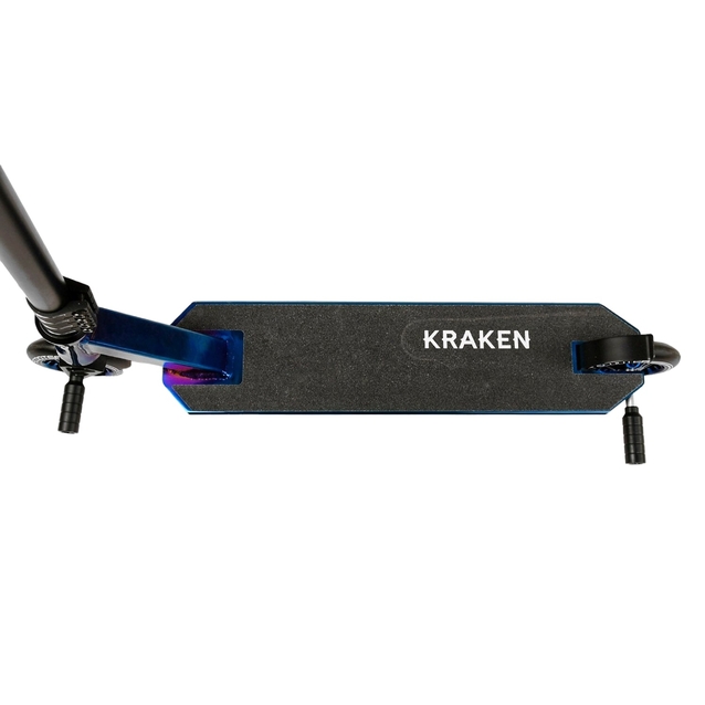Самокат трюковий Best Scooter «KRAKEN» KR-71078 синій, HIC-система, пеги, AL диск та дека, колеса PU Ø110mm, ширина керма - 58 см